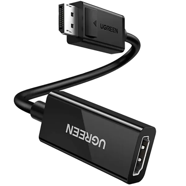 Адаптер Ugreen MM137 DisplayPort to HDMI (Female) Converter 4K*2K@60Hz Black (70694)